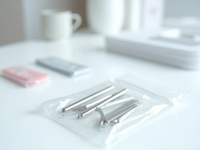 Peralatan steril untuk manikur dan pedikur di Pulau Jelita
