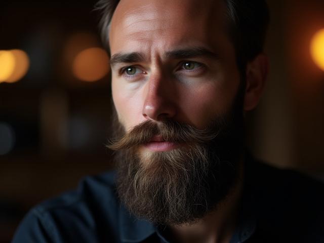 Pencukuran dan dandanan rapi untuk janggut panjang.