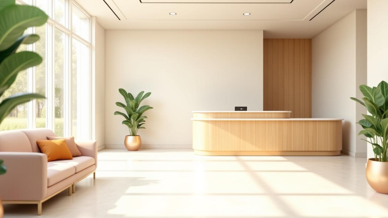 Kawasan resepsi Pulau Jelita yang mesra dan terbuka